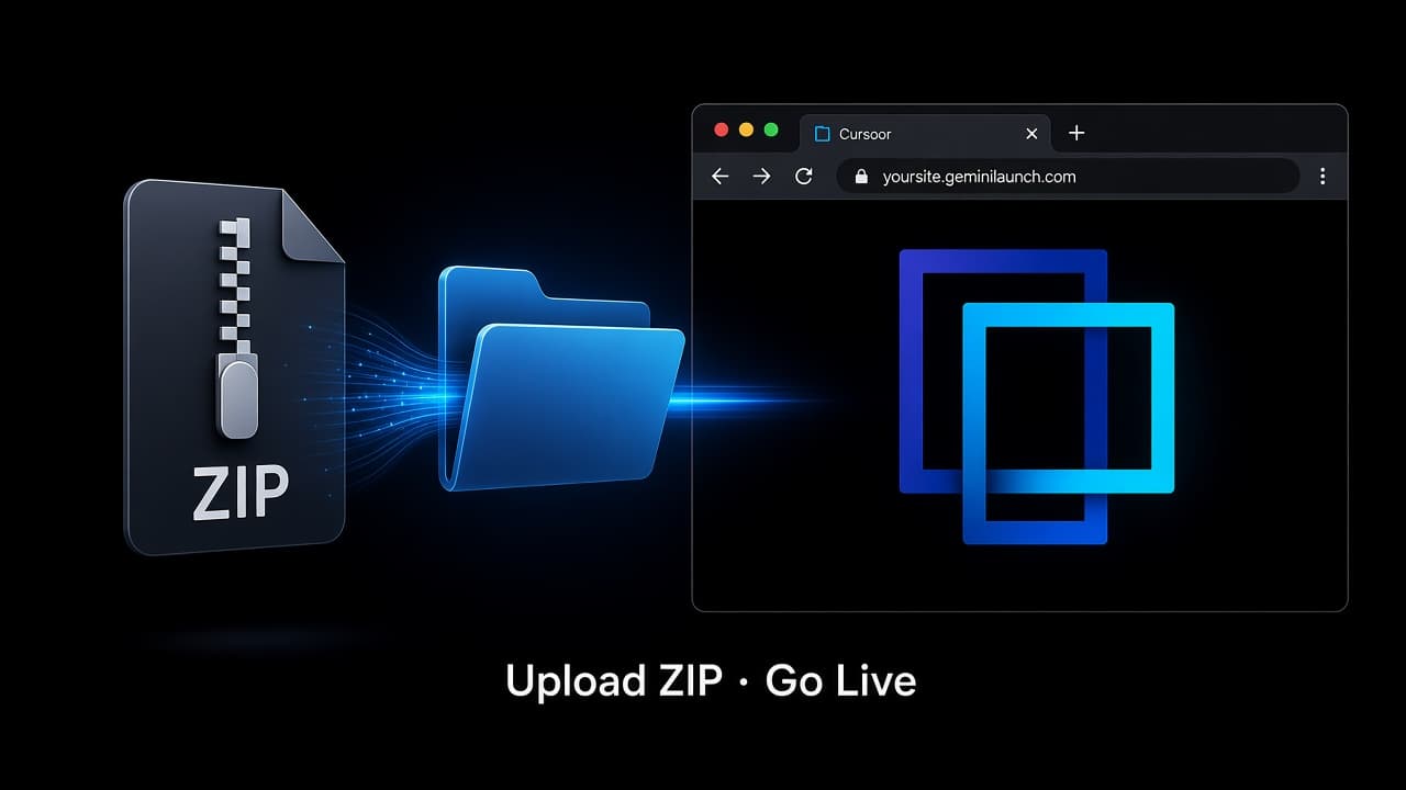 Host a Website from a ZIP or Folder (Free Start)